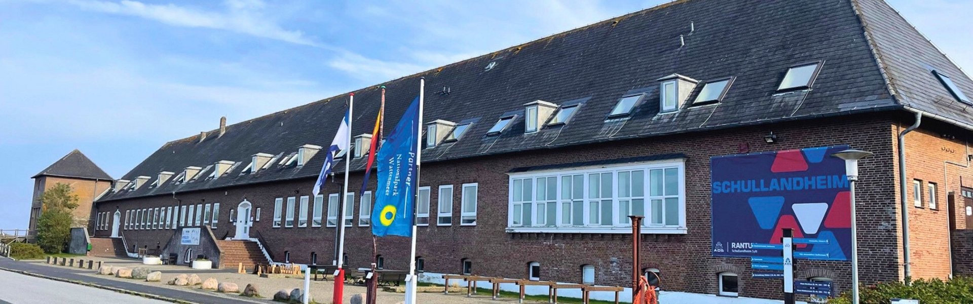 ADS Schullandheim Sylt Rantum Ansicht Gebäude